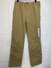 The Children s Place Tan Boys 20 Uniform Husky Stretch Pull On Chino Pants