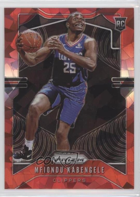 2019-20 Panini Prizm Rookie Red Ice Prizm Mfiondu Kabengele #271 Rookie RC 10uo