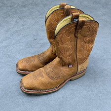 Double H Dwight Steel Toe Boots Men's 14D Cowboy Western Work DH3567 Made In USA