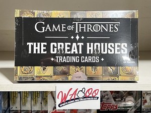 Rittenhouse Game of Thrones The Great Houses Factory Sealed Trading Card Box