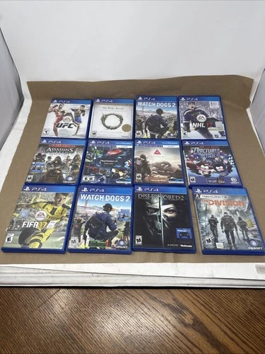 Lot of 12 Sony PlayStation 4 PS4 Games