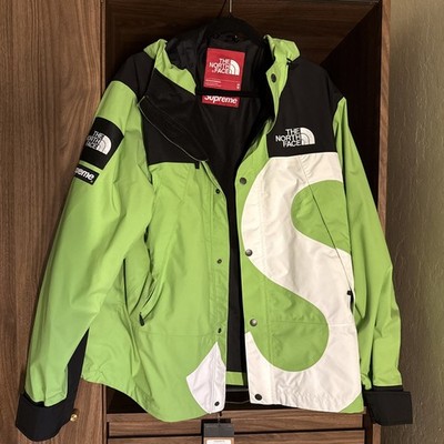 Supreme x The North Face S Logo Mountain Jacket Green