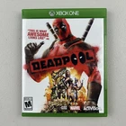 Deadpool (Microsoft Xbox One, 2015) EUC Tested Marvel Wolverine Cable