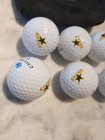LOGO GOLF BALL-ORIGINAL 1994-2013 NHL DALLAS STARS 6 W/Bag CALLOWAY UNPLAYED NOS — photo 3