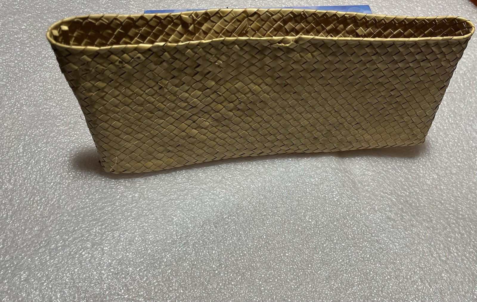 Bolsa De Mano Boho Vintage De Fibra Natural Marie Pochette Playa