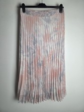 New Look Pretty Blush Pink Pleated Skirt Midi Size 14 
