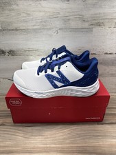 New Balance Fresh Foam Arishi V4 Kids Shoes 5.5 Team White Mesh Sneaker Xwide