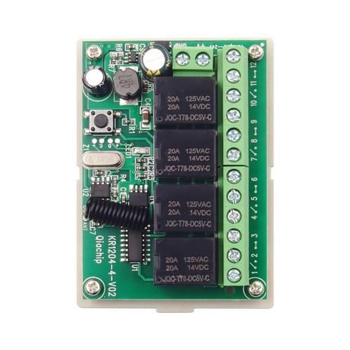 4-Channel Wireless Remote Control Switch With Receiver + Transmitter 443MHz - Picture 14 of 19
