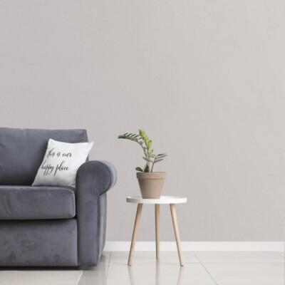 ecofleece French Grey 19.6''(6m) - Eco-friendly non-woven wallpaper