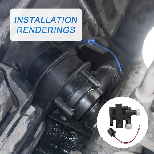 Auxiliary Cooling Water Pump With Plug Compatible With A3 A4 TT,VW Beetle Jetta - Picture 6 of 7