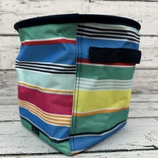 Thirty-One Mini Storage Bin Round Organizer 31 Patio Pop Collapsible