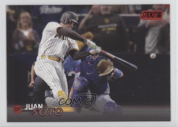 2023 Topps Stadium Club Red Foil Juan Soto #205