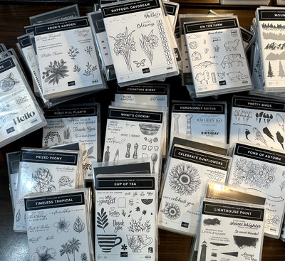 Stampin' Up! Photopolymer/Cling Stamp Sets and Matching Framelits *Retired*