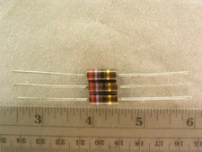 25 IRC RC32GF270J 27 Ohms 5% 1Watt Carbon Composition Resistors