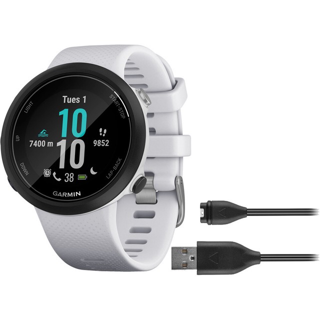 Garmin Swim 2 Reloj Inteligente de natación GPS Piscina y Aguas Abiertas  Blanco | Compra online en eBay
