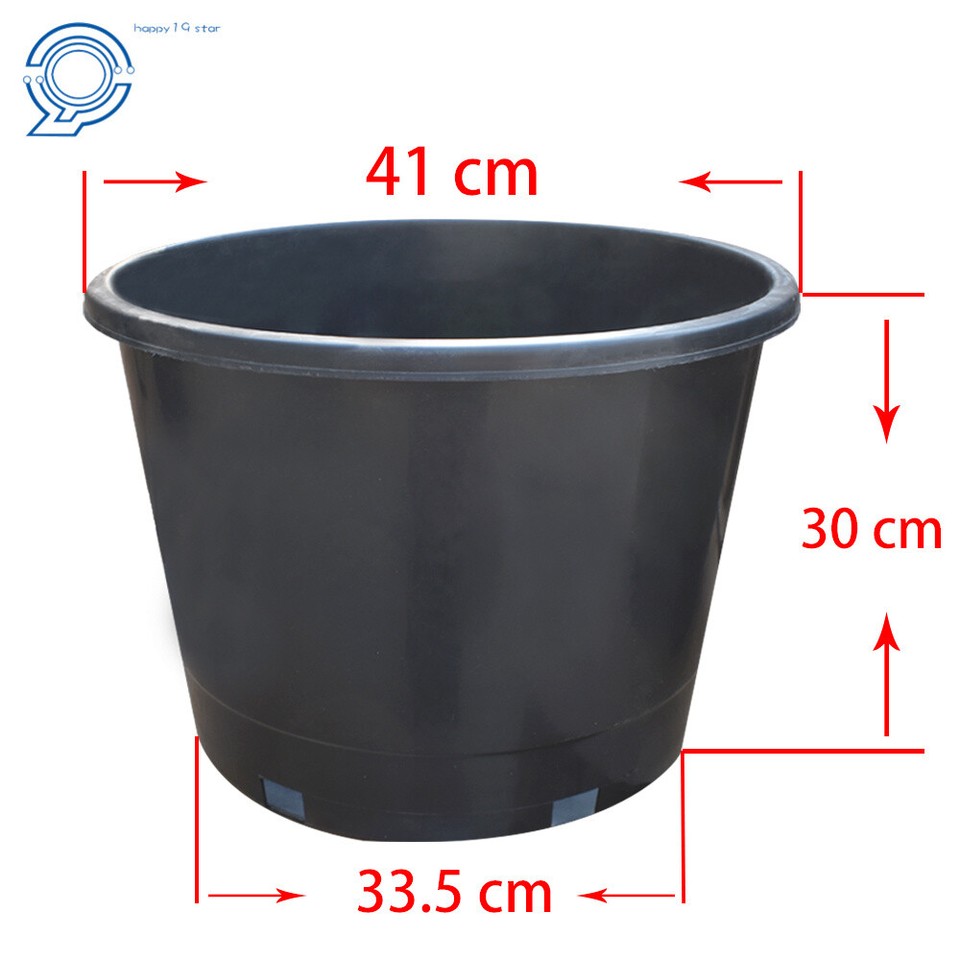 Heavy Duty 10 Gallon Large 10PCS Plastic Nursery Pot Plant Flower