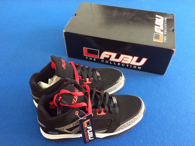 red fubu shoes