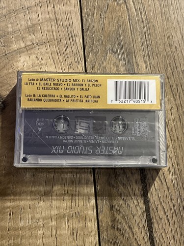 Banda El Recodo “Master Studio Mix” New Cassette Tape - Picture 2 of 3