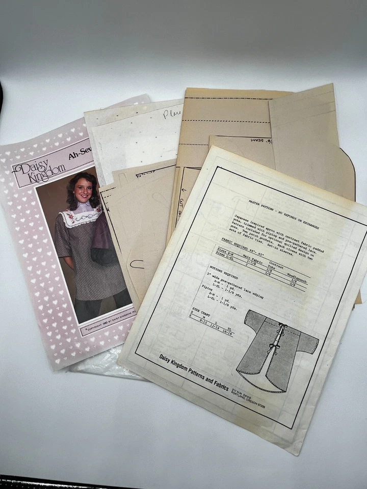 1983 Daisy Kingdom Ah-Sew Apron Pattern #230 Cut and Uncut - One Size - Image 3 of 3