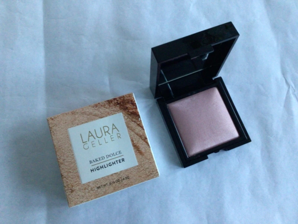 Laura Geller Baked Dolce Highlighter Shade ‘ROSATO’ 4.5 grams Boxed