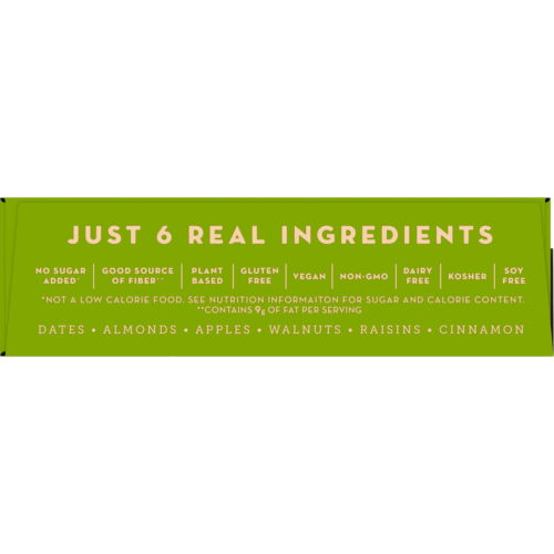Larabar Apple Pie, Gluten Free Vegan Fruit & Nut Bars, 1.6 oz bars, 6 ct - Picture 5 of 6