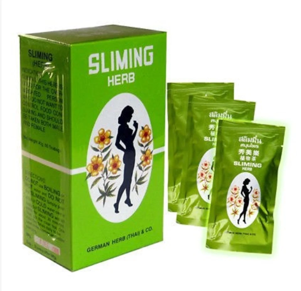 6 unidades té de hierbas adelgazantes desintoxicación alemana quema control de peso dieta delgada 50 bolsas de té Foto 4 de 4