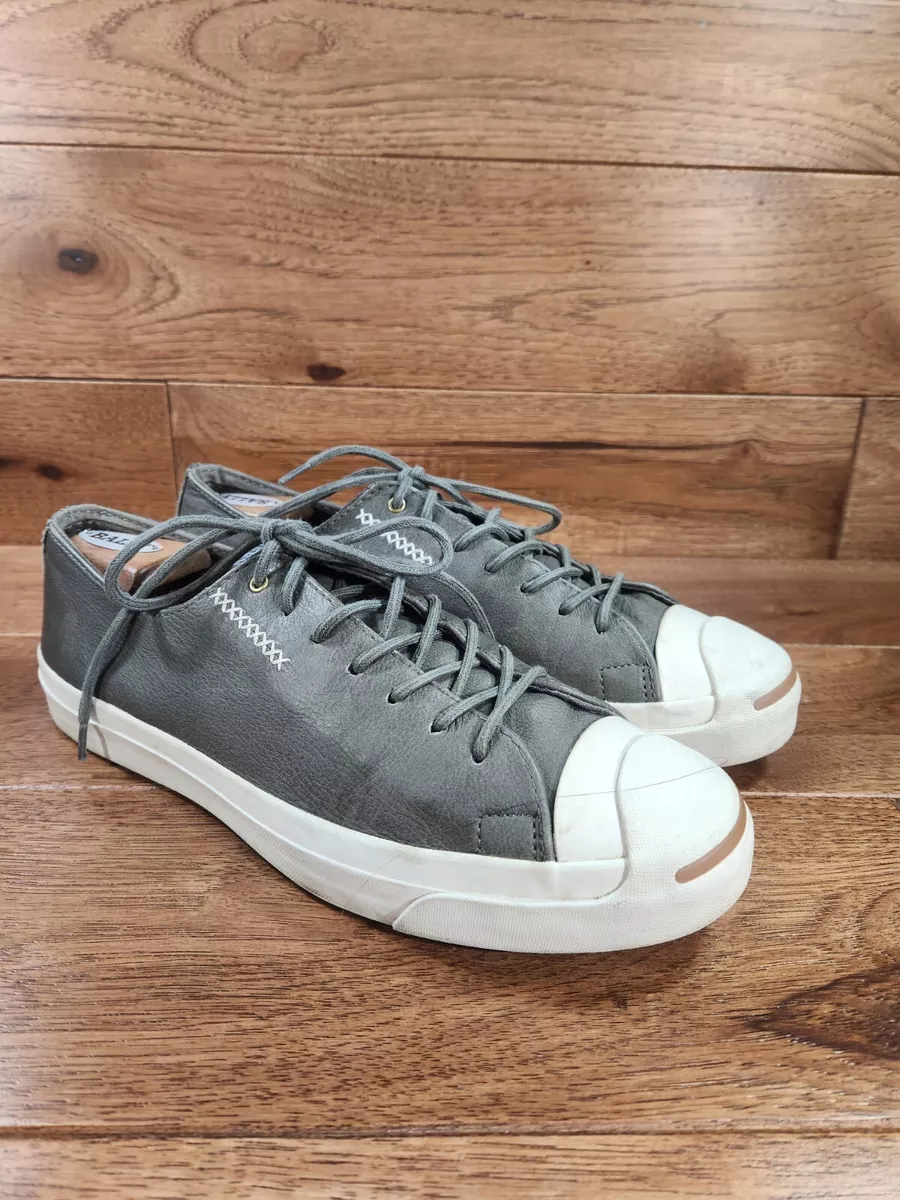 Converse jack sale purcell grey leather