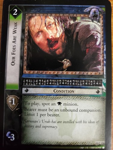 Lord of the Rings LOTR TCG CCG Shadows BASIC Singles * Select Your Card * - Picture 60 of 93