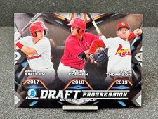 2019 Bowman Draft  KIRTLEY / GORMAN / THOMPSON  Draft Progression  #DPR-STL
