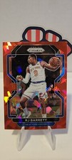 2021-22 Panini Prizm Red Cracked Ice RJ Barrett New York Knicks #201