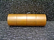 Mueller Industries 1" Wrot Copper Pipe Coupling, Rolled Stop C x C, Solder Joint