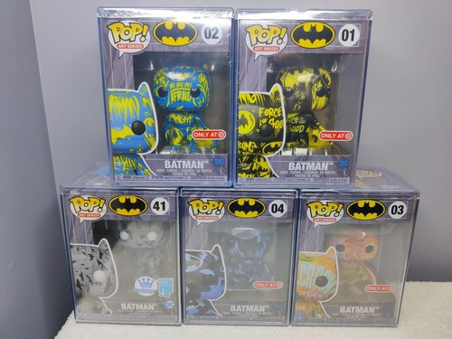 Funko Pop DC Art Series Batman Target Funko Shop Exclusive #01 #02 #03 #04 #41