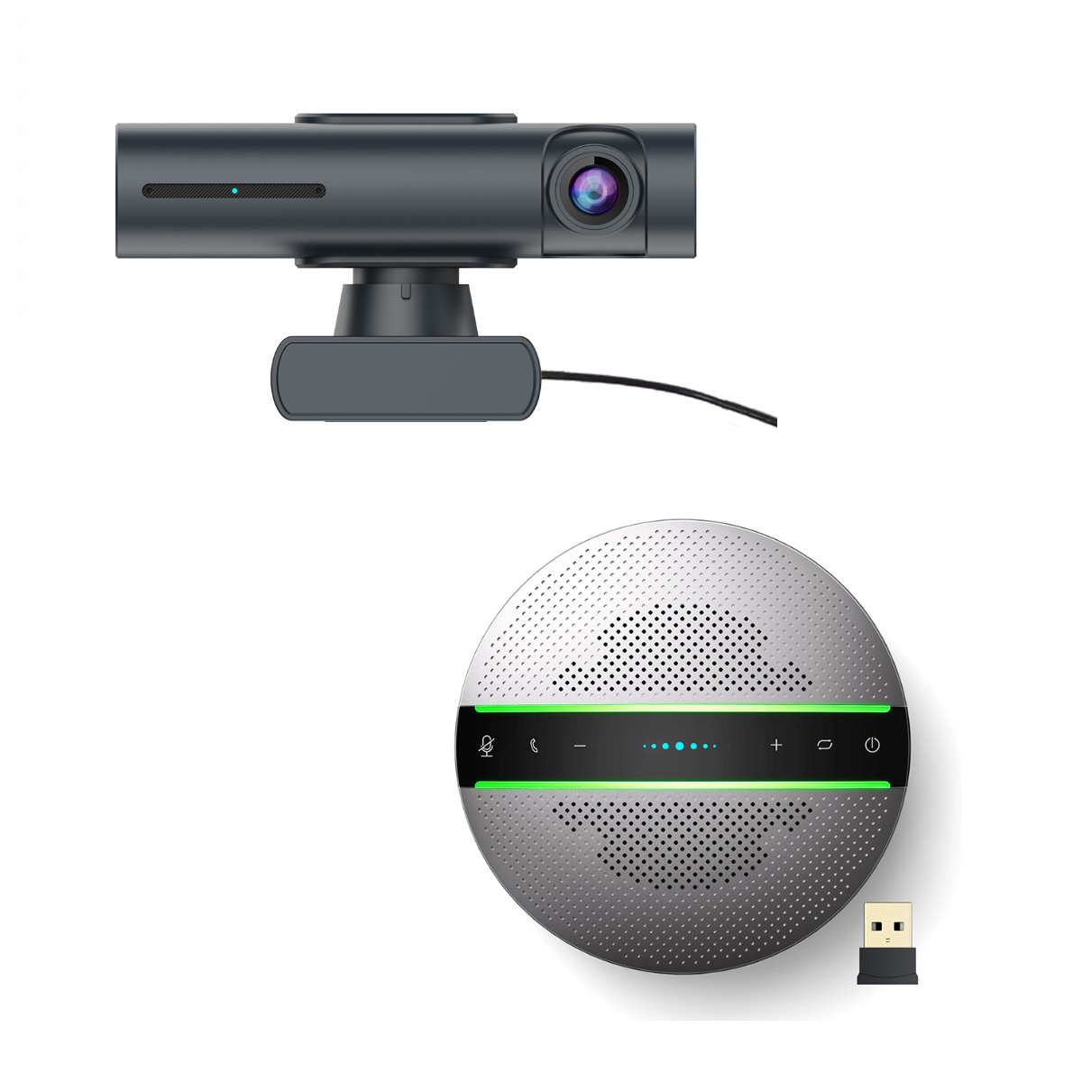 Hawk AI 4K Webcam & Bluetooth Speakerphone