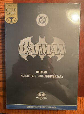 McFarlane Batman Knightfall 30th Anniversary GOLD LABEL SDCC 2023 Exclusive  DC