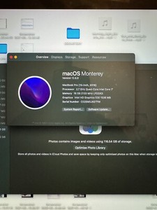 Apple Macbook Pro 15,4 Zoll Tastatur beleuchtet 2016 (verfärbter Bildschirm)