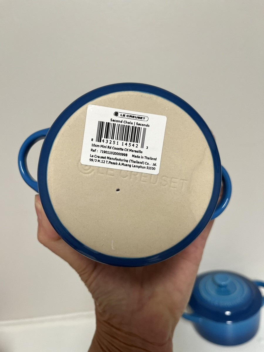 2 Le Creuset Marseille 10cm Mini Round Baker Casserole Cocotte