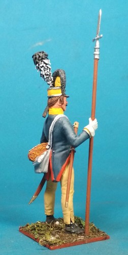 Unassembled Prussian infantry, White Metal 60 mm 1/30 Figure kit VID SOLDIERS - Picture 24 of 94