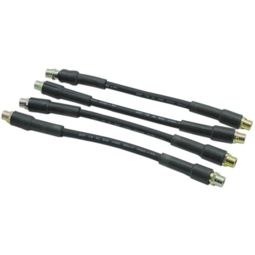 Flexible de Frein Avant Gauche Droite pour Audi 80 90 Cabriolet Coupe 4 pcs. - Imagen 4 de 5