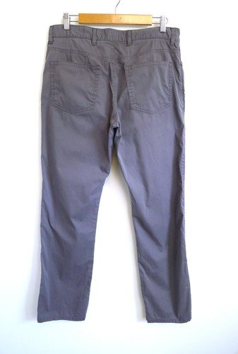 Zegna steingrau Stretch Baumwolle fünf Taschen Twill Hose Jeans Nordstrom 34 $ 750 - Bild 4 von 9