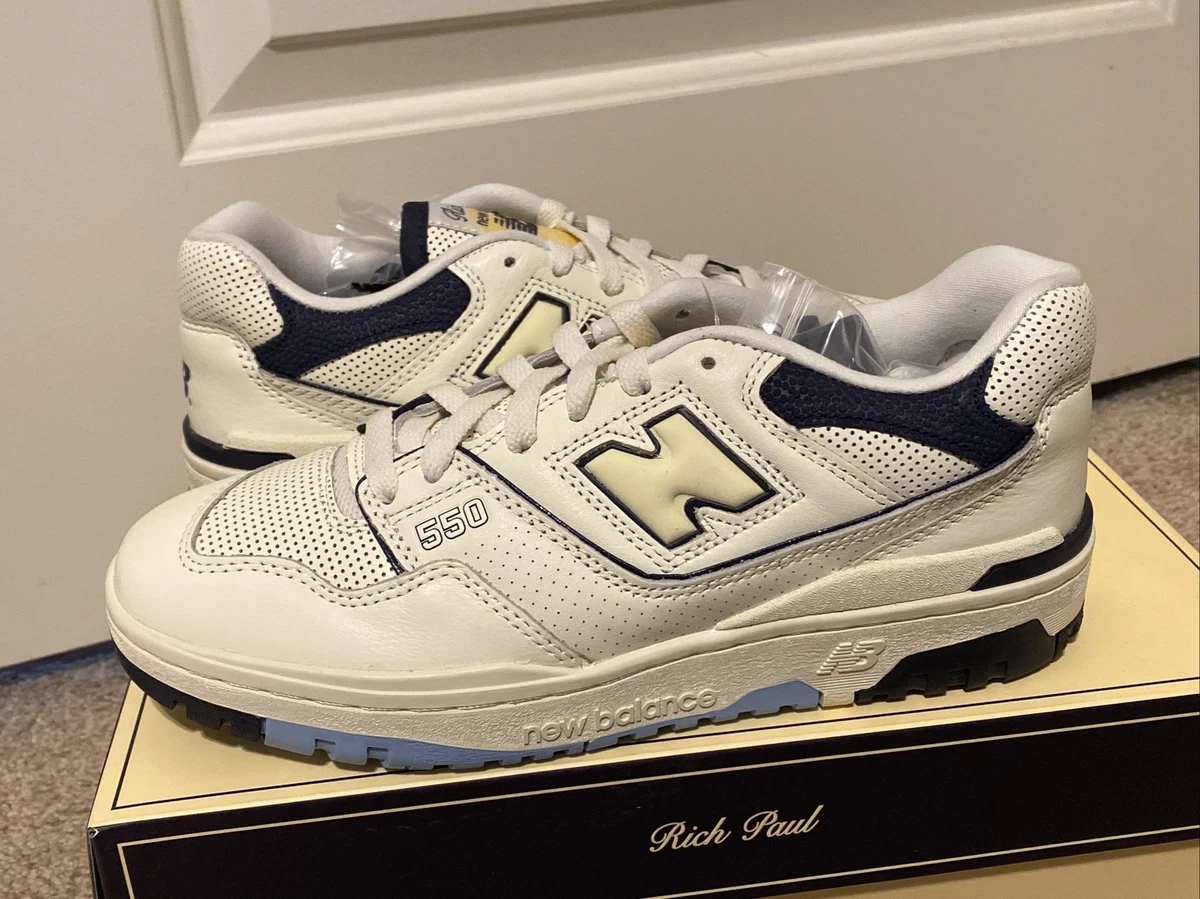 New Balance 550 Navy Yellow for Sale | Authenticity 