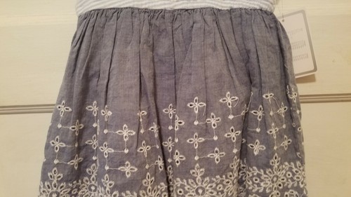 Lot de 2 fleurs robe bleu et blanc Koala enfant bébé fille taille 12 mois neuf avec étiquette - Photo 3/6