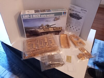 BMP-3 MICV Early Version Tank Trumpeter 1/35th Scale Model Kit ALL PARTS SEALED