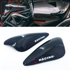 Carbon Side Fuel Tank Cover Slider Protector For Triumph Street Triple765 S R RS