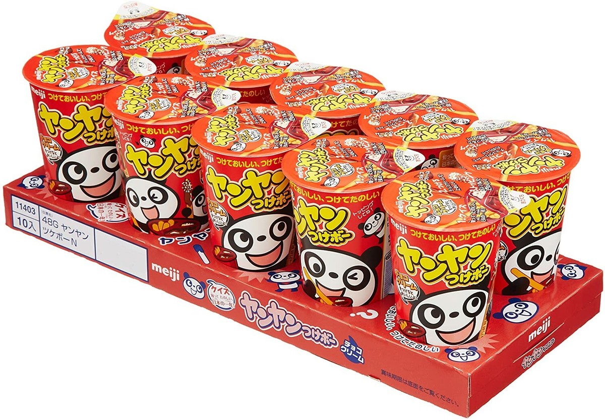 Japanese Popular Sweets Meiji Yan Yan Chocolate 48g x 10