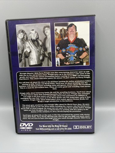 Straight Shootin mit Percy Pringle Vol. 1 DVD WCCW WWF WWE Paul Bearer Freebirds - Bild 2 von 4