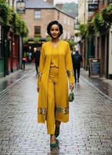 HAND MADE MODERN ETHIOPIAN SET OUTFIT