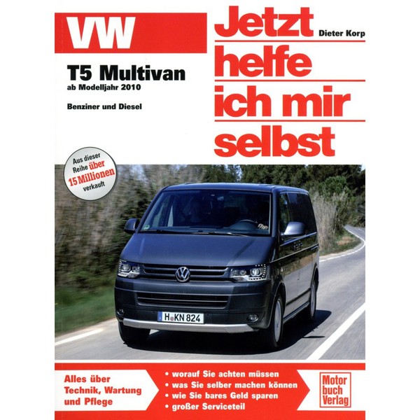 Vw Multivan T5 Typ 7H/7E 2009-2015 Jetzt Helfe Ich Mir Selbst Reparaturanleitung-image