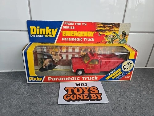 Dinky 267 Paramedic Truck Vintage, Boxed.