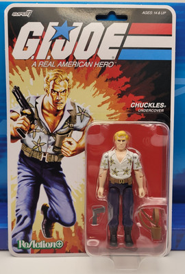 Chuckles G.I. Joe Super7 ReAction+ Action Figure Reaction Plus | eBay
