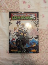 Games Workshop Warhammer Lizardmen Rulebook Supplement Fantasy Codex Old World